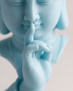 Bouddha Stylisé bleu