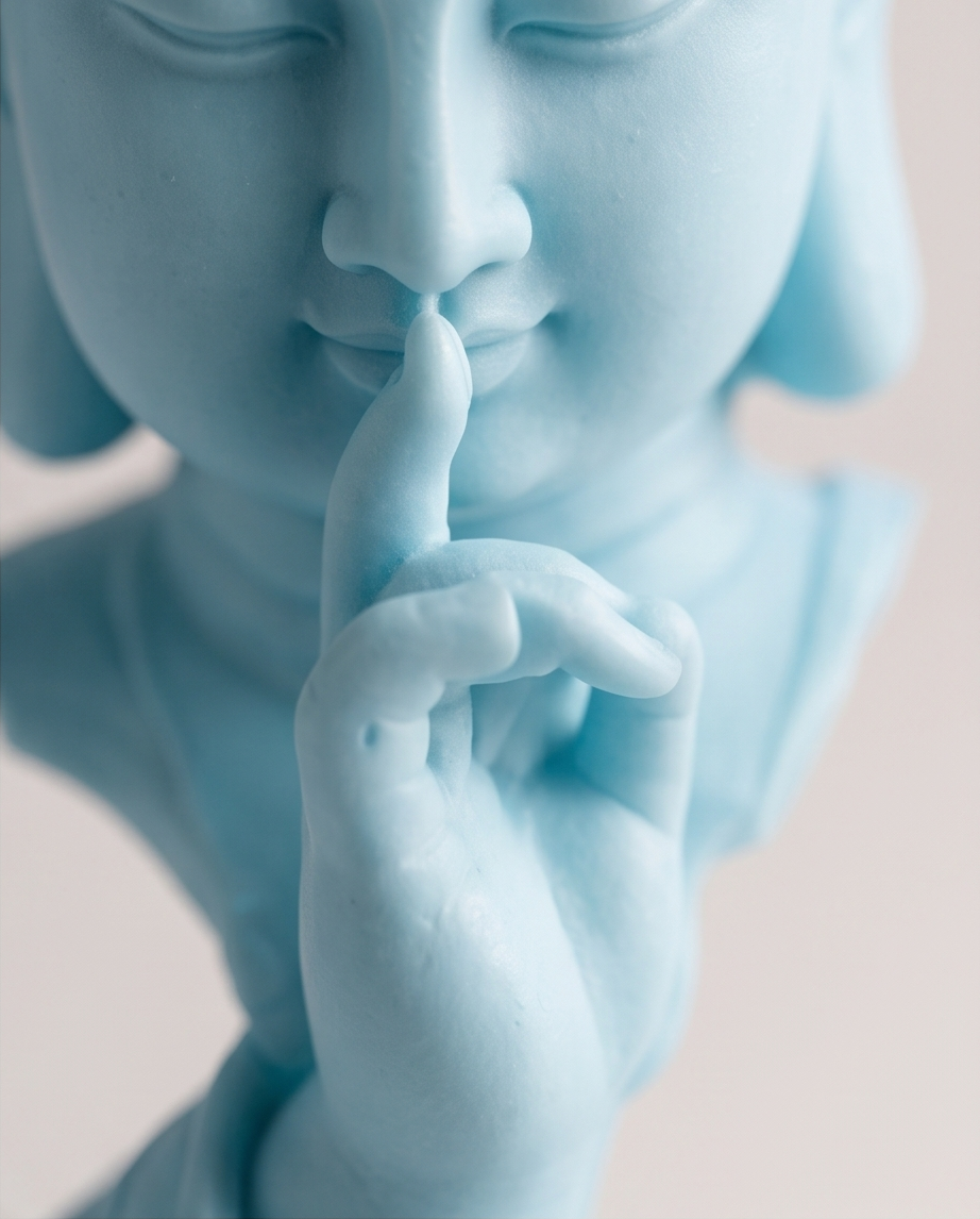 Bouddha Stylisé bleu