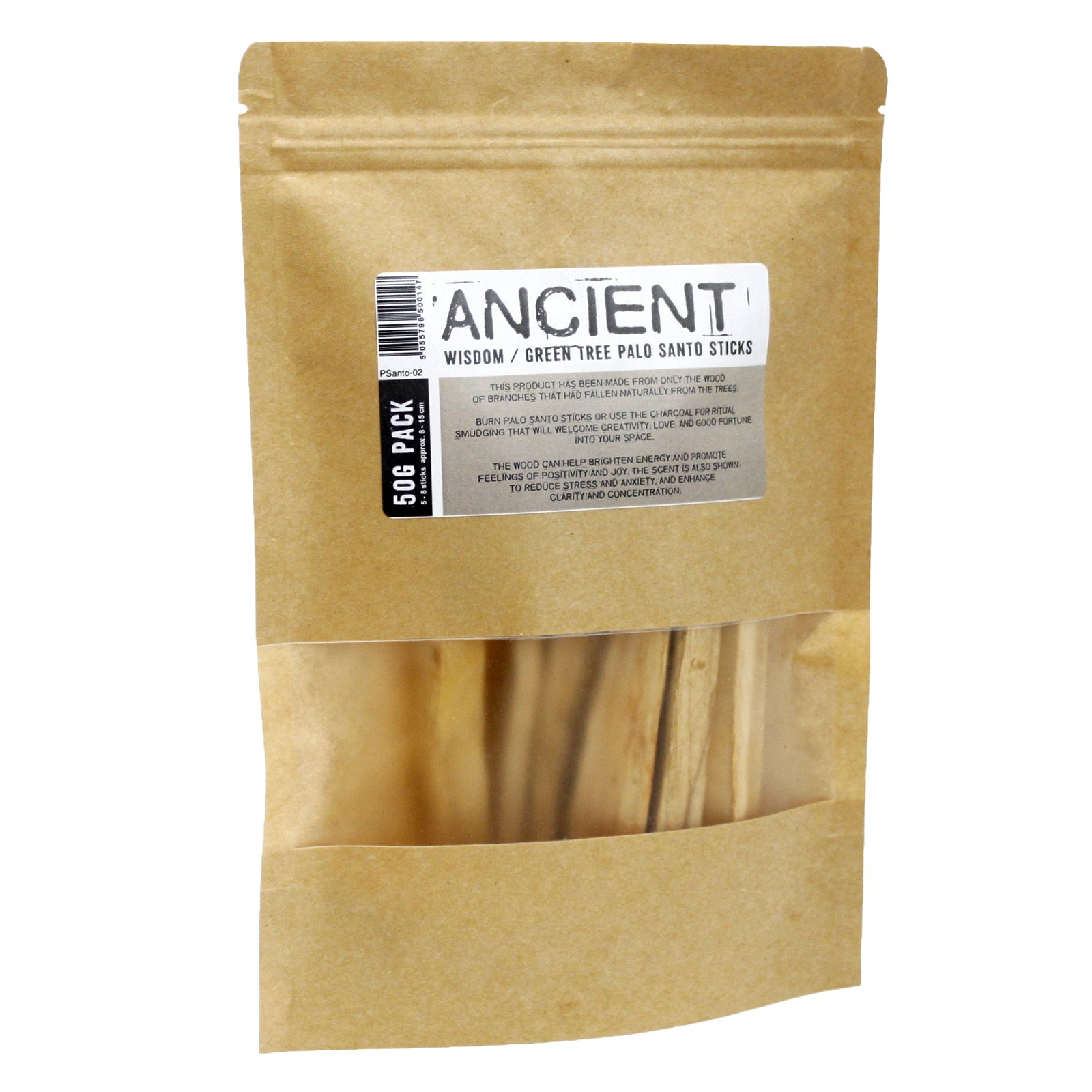50g Palo Santo Arbre Vert 5 - 8 Bâtonnets - Nayana Om Boutique