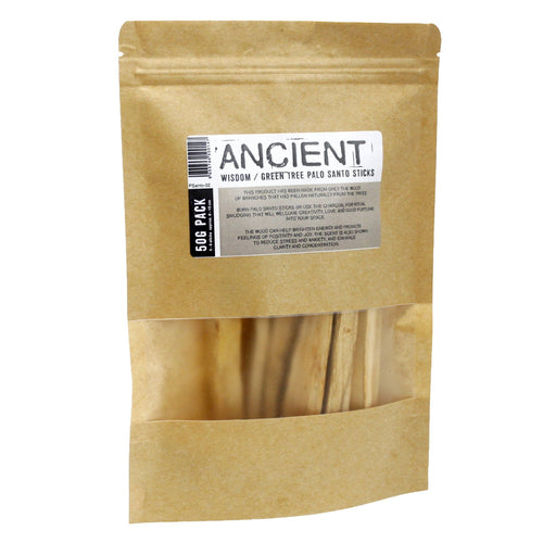 50g Palo Santo Arbre Vert 5 - 8 Bâtonnets - Nayana Om Boutique