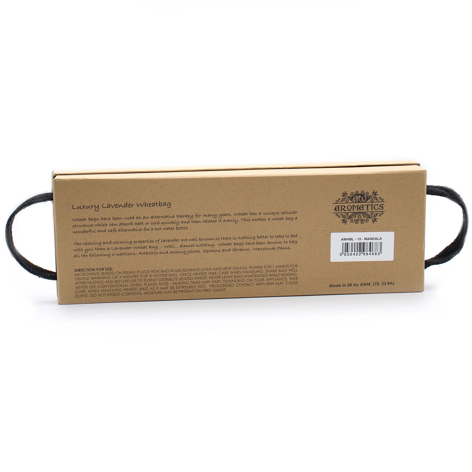 Bandeau de blé à la lavande de luxe dans un coffret cadeau - Mandala - Nayana Om Boutique