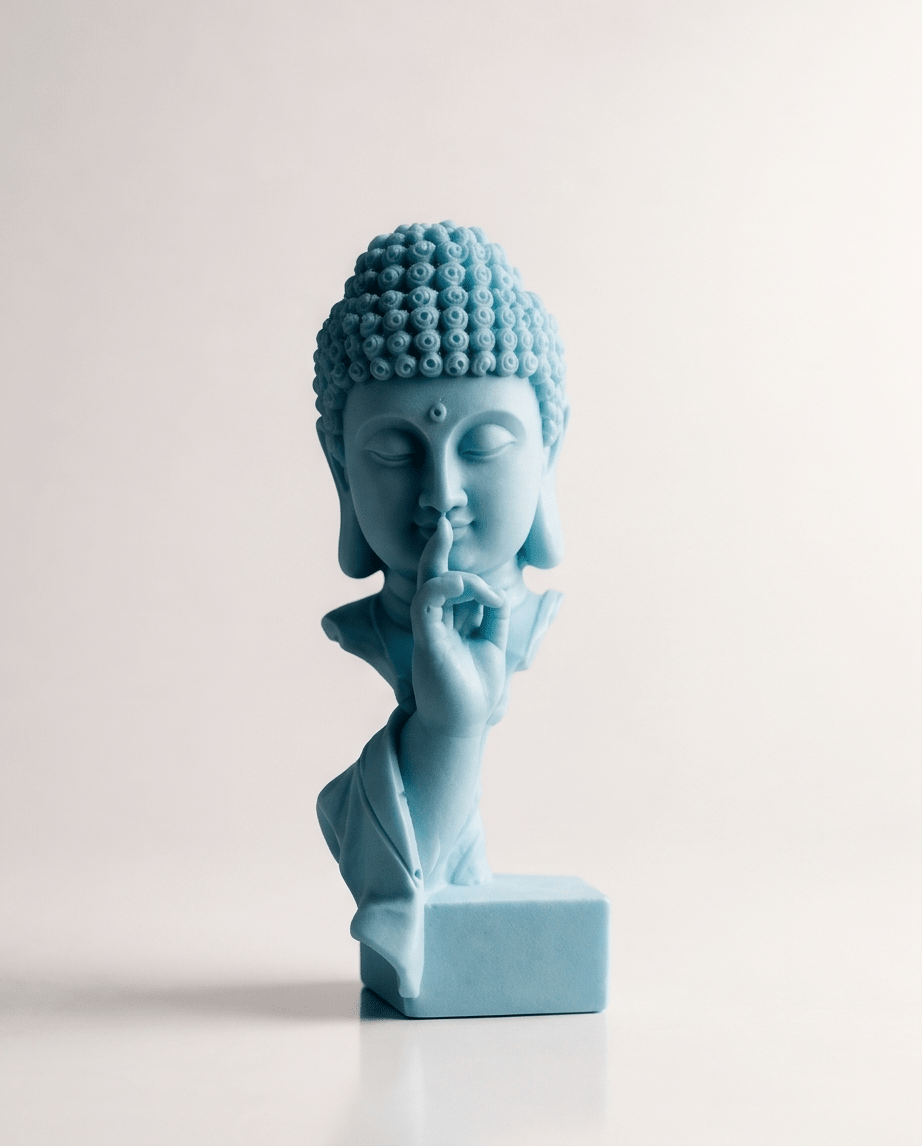 Bouddha Stylisé bleu - Nayana Om Boutique