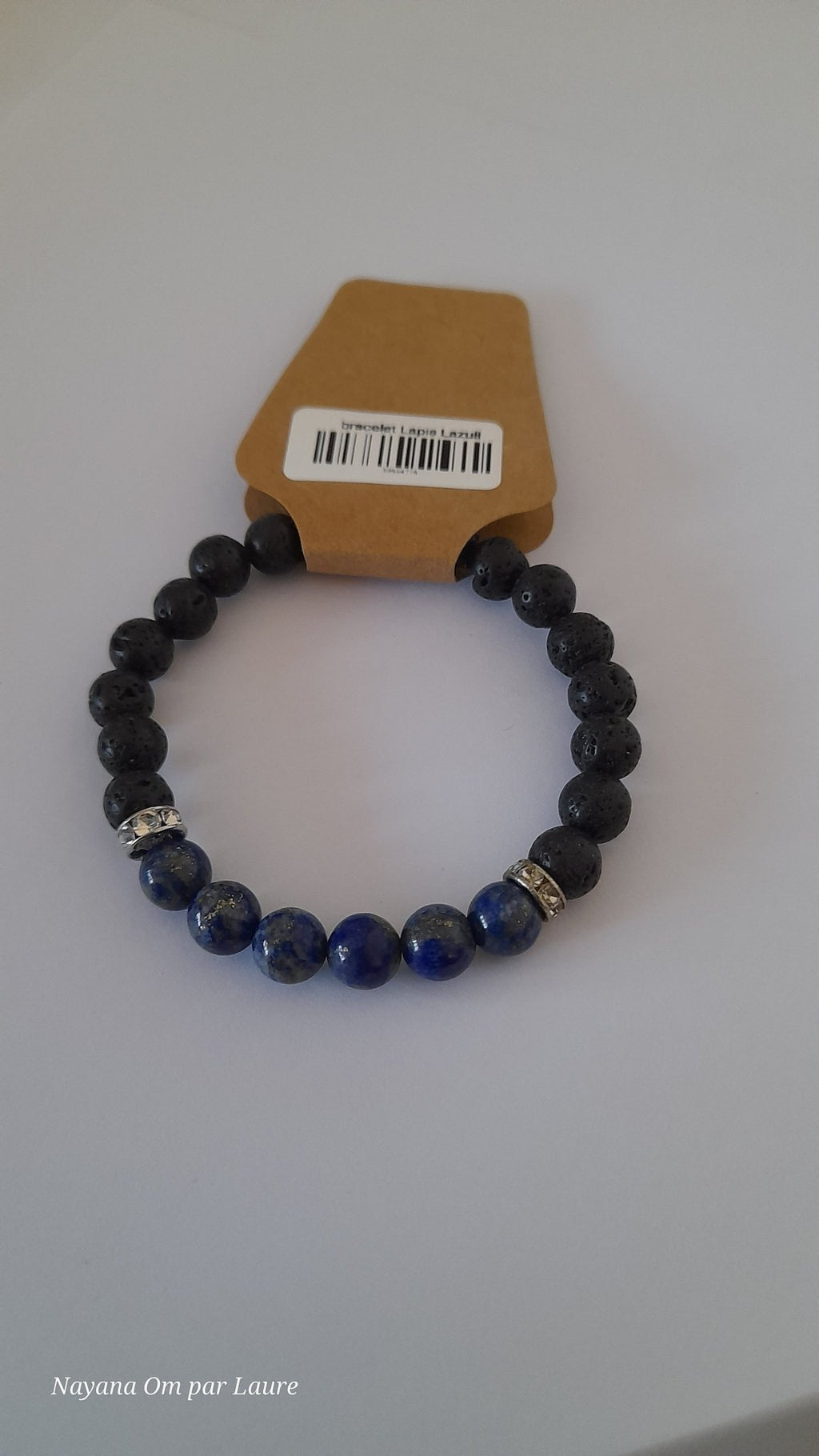 Bracelet Diffuseur - Pierres de Laves et Pierre Naturelle - Création Artisanale - Nayana Om Boutique