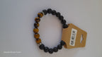 Bracelet Diffuseur - Pierres de Laves et Pierre Naturelle - Création Artisanale - Nayana Om Boutique