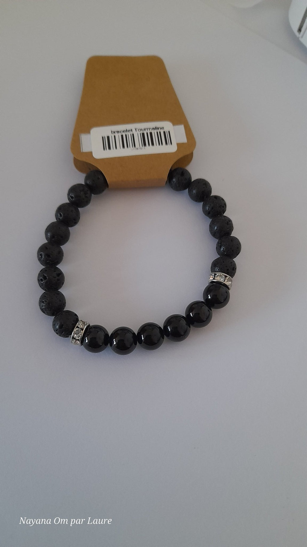 Bracelet Diffuseur - Pierres de Laves et Pierre Naturelle - Création Artisanale - Nayana Om Boutique