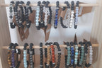 Bracelet Diffuseur - Pierres de Laves et Pierre Naturelle - Création Artisanale - Nayana Om Boutique