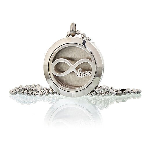 Collier Diffuseur Aromathérapie - Amour Infini 25mm - Nayana Om Boutique