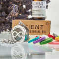 Collier Diffuseur Aromathérapie - Amour Infini 25mm - Nayana Om Boutique