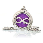 Collier Diffuseur Aromathérapie - Amour Infini 25mm - Nayana Om Boutique