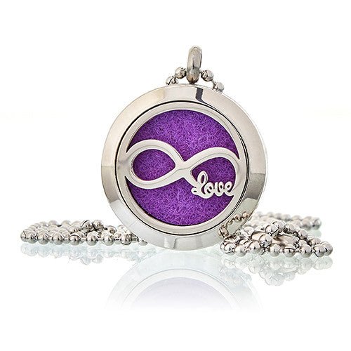 Collier Diffuseur Aromathérapie - Amour Infini 25mm - Nayana Om Boutique
