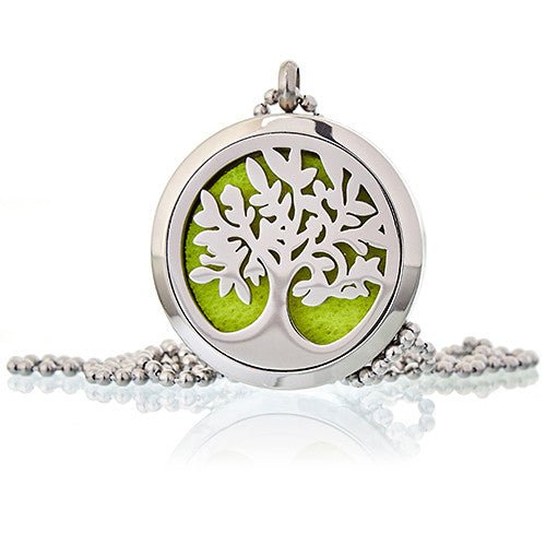 Collier Diffuseur Aromathérapie - Arbre de Vie 30mm - Nayana Om Boutique