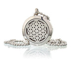 Collier Diffuseur Aromathérapie - Fleur de Vie 25mm - Nayana Om Boutique