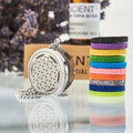 Collier Diffuseur Aromathérapie - Fleur de Vie 30mm - Nayana Om Boutique