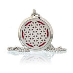 Collier Diffuseur Aromathérapie - Fleur de Vie 30mm - Nayana Om Boutique