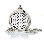 Collier Diffuseur Aromathérapie - Fleur de Vie 30mm - Nayana Om Boutique