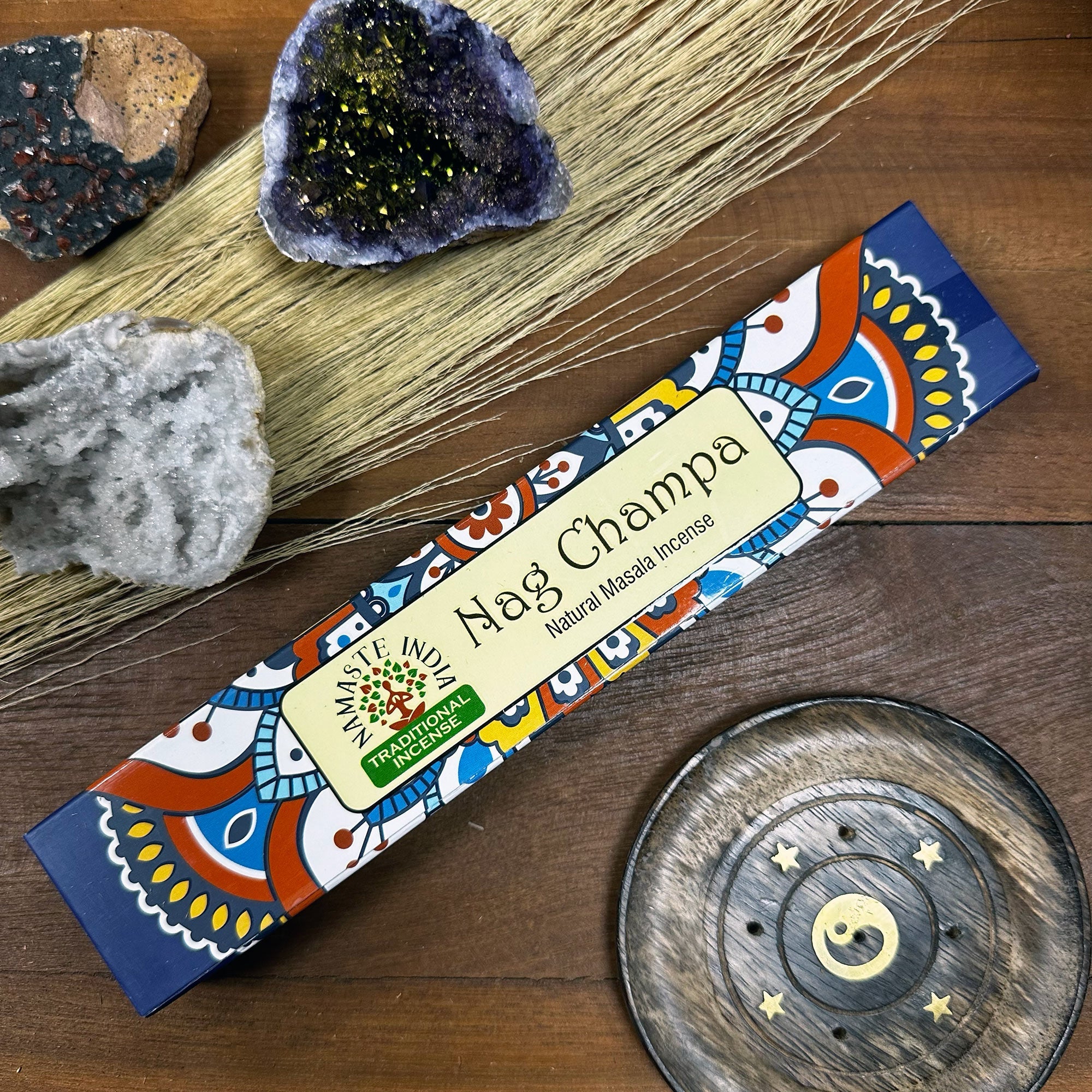 Encens Masala Namaste Mandala - Nag Champa - Nayana Om Boutique