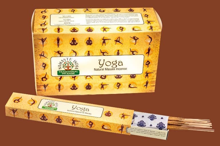 Encens Namaste Yoga – Natural Masala – Sérénité & Équilibre - Nayana Om Boutique