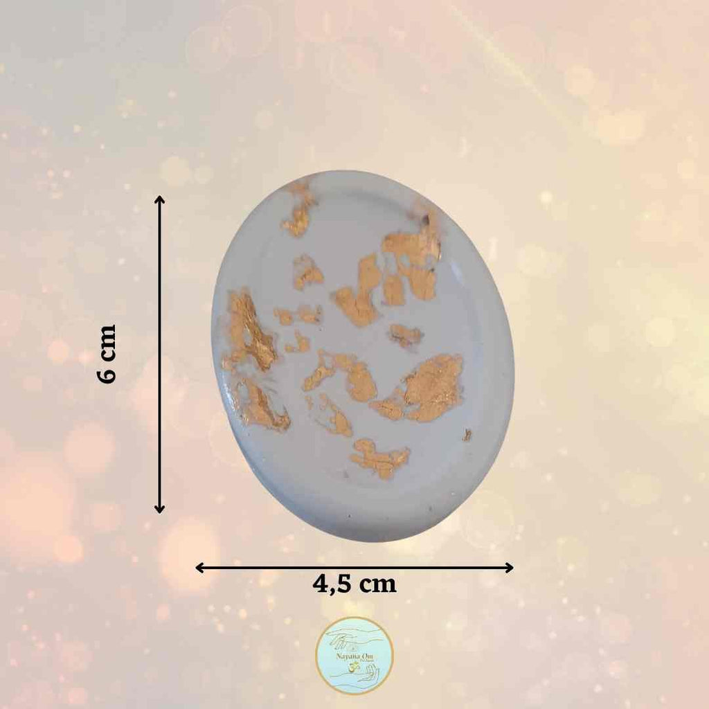 Galet d'Apaisement ✦ Douceur Ovale - Création Artisanale - Nayana Om Boutique