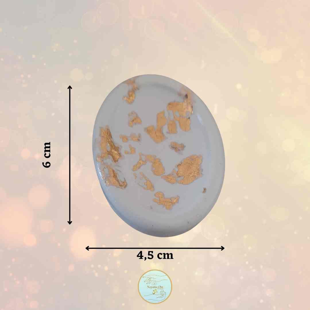 Galet d'Apaisement ✦ Douceur Ovale - Création Artisanale - Nayana Om Boutique