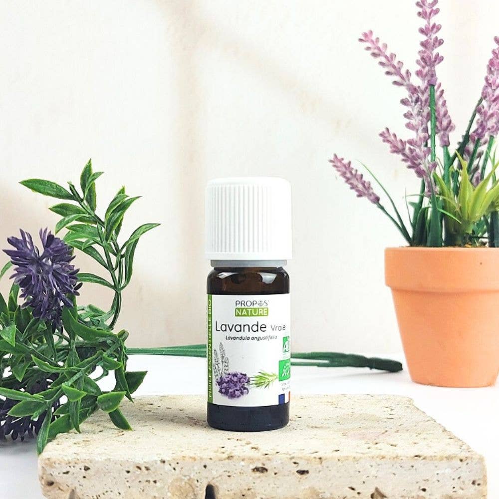 Huile essentielle de Lavande Vraie Bio – Sérénité, Sommeil & Harmonie - Nayana Om Boutique