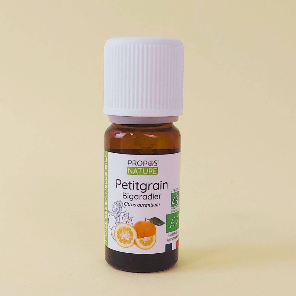 Huile Essentielle de Petit Grain Bigaradier Bio – Apaisement, Harmonie & Sérénité - Nayana Om Boutique