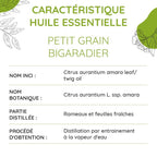 Huile Essentielle de Petit Grain Bigaradier Bio – Apaisement, Harmonie & Sérénité - Nayana Om Boutique