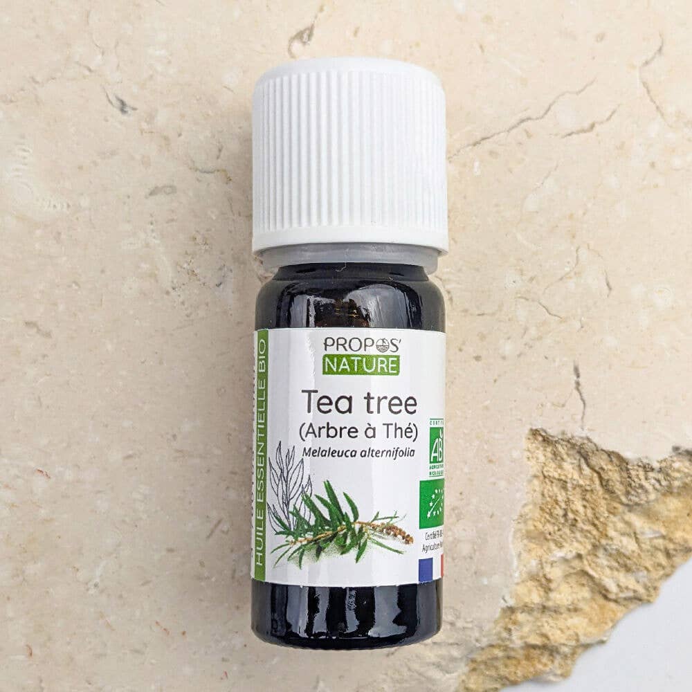 Huile essentielle de Tea Tree Bio – Pureté, Défense & Énergie claire - Nayana Om Boutique