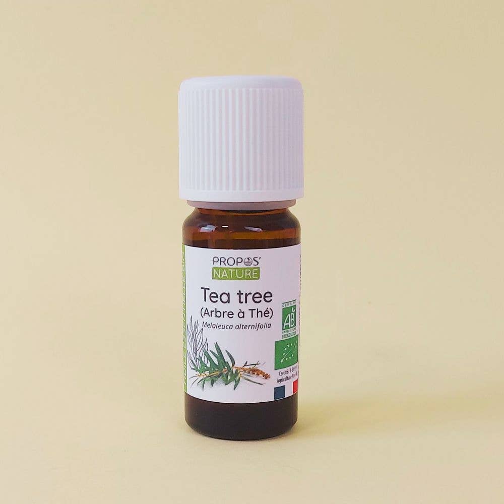 Huile essentielle de Tea Tree Bio – Pureté, Défense & Énergie claire - Nayana Om Boutique