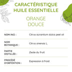 Huile essentielle d’Orange Douce Bio – Sérénité, Positivité & Détente - Nayana Om Boutique