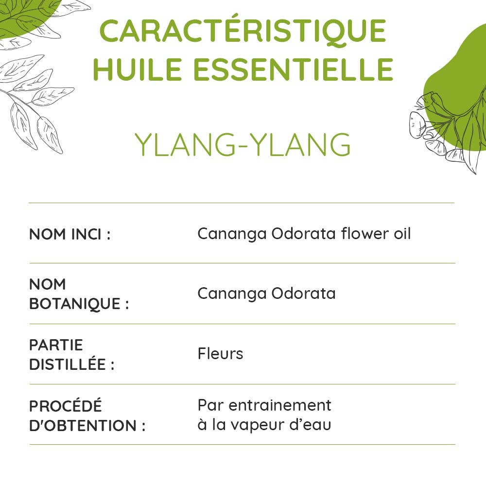 Huile Essentielle d’Ylang Ylang III Bio – Équilibre, sensualité & apaisement - Nayana Om Boutique